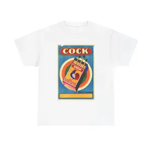 Vintage Matchbox Poster T-Shirt | Retro Graphic Tee