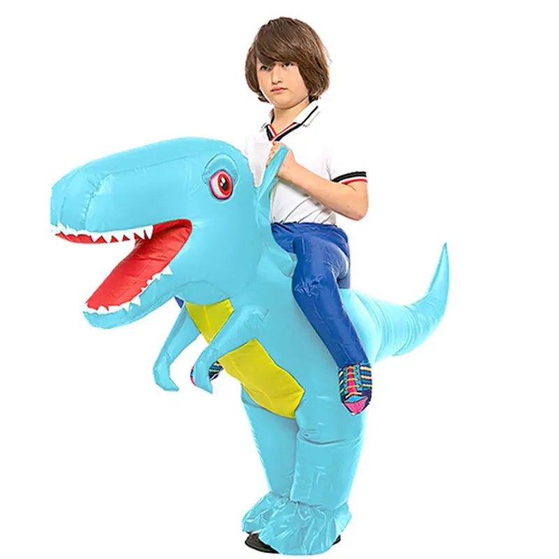 Cross border Big Head Dinosaur Blue