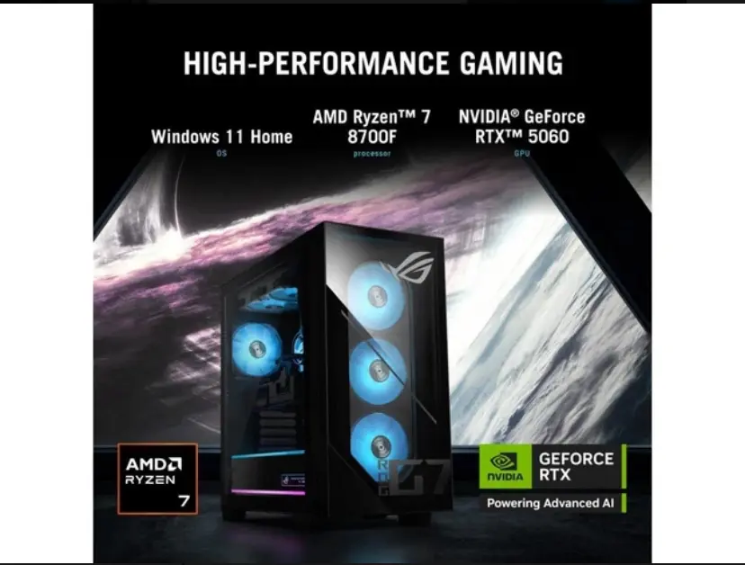 ASUS Desktop PC GM700TZ-NS764 GM700TZ-NS764 AMD Ryzen 5 8400F 16GB DDR5 1TB PCle