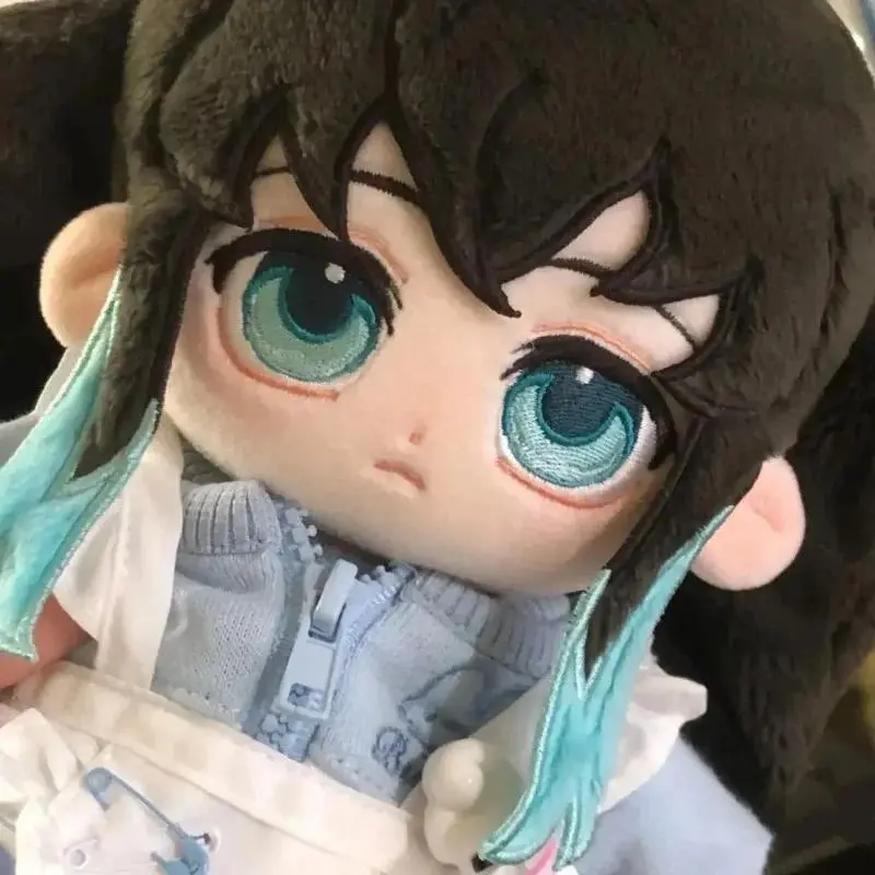 Anime Role Tokitou Muichirou Cosplay Soft Plush Doll Body Dress Up Cotton Stuffed Plushie Pillow Toys Mascot  Xmas Gift 20cm