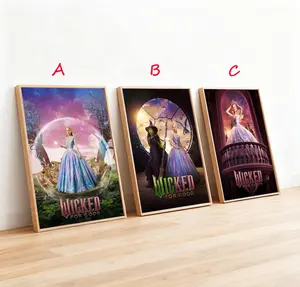 Wicked For Good Movie Poster,Wall Art ,Art Home decoration Poster,Gifts High Quality ,Canvas Art Print