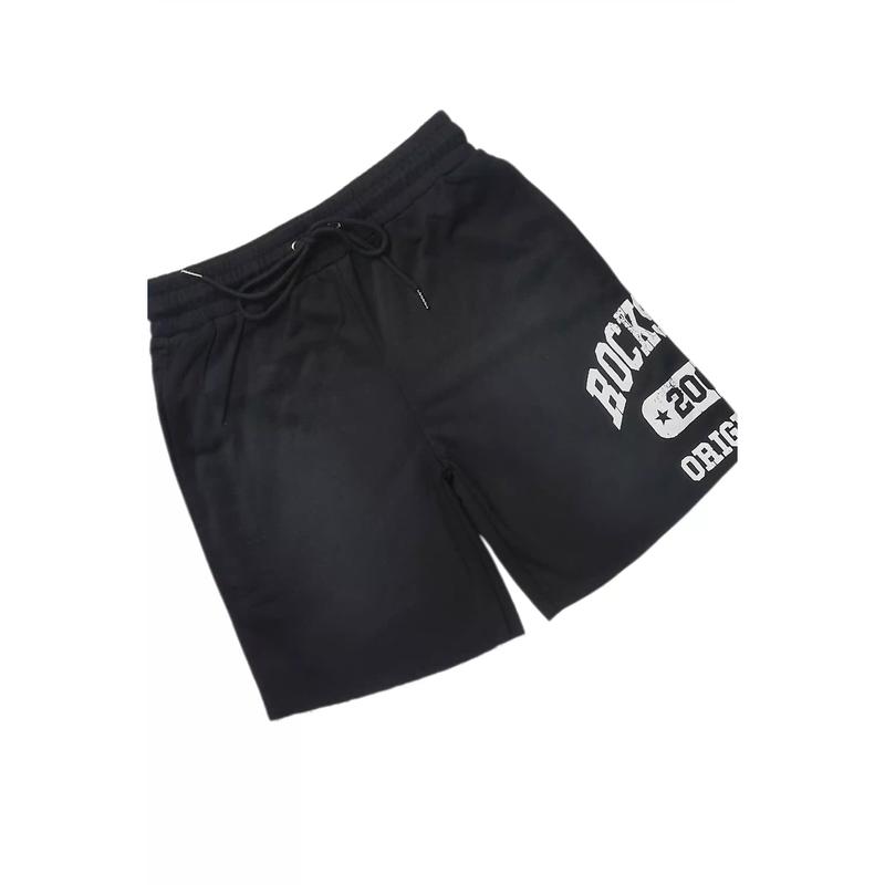 Uppercut Black T-Shirt/Short Set