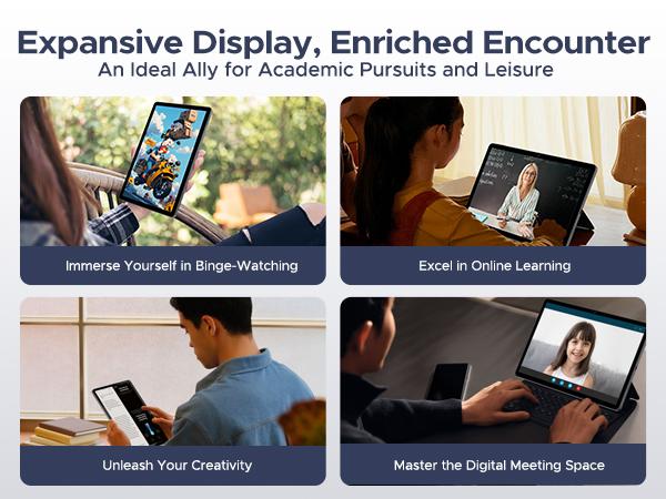 U11 Pro-V Android 16 Tablet 11 inch Gemini AI, 30GB+256GB (2TB TF) Gaming Tablet, 8580mAh, 90Hz Display, WiFi 5, T7200 Octa Core, 13MP+5MP, Tablet with Keyboard, Stylus, Mouse, Case