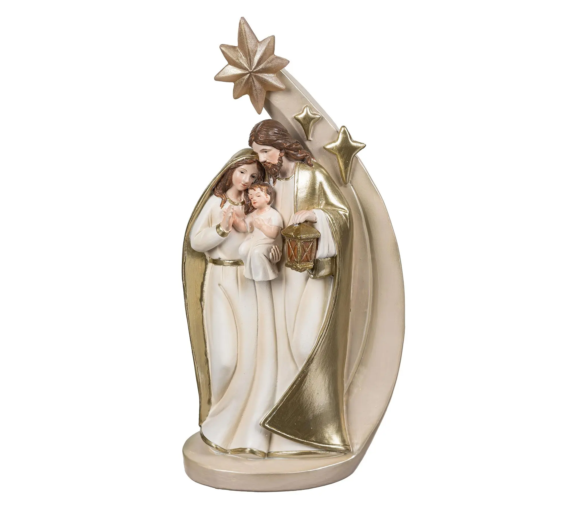 Evergreen 10"H Resin Nativity Garden Statue Evergreen 10"H Resin Nativity Garden Statue