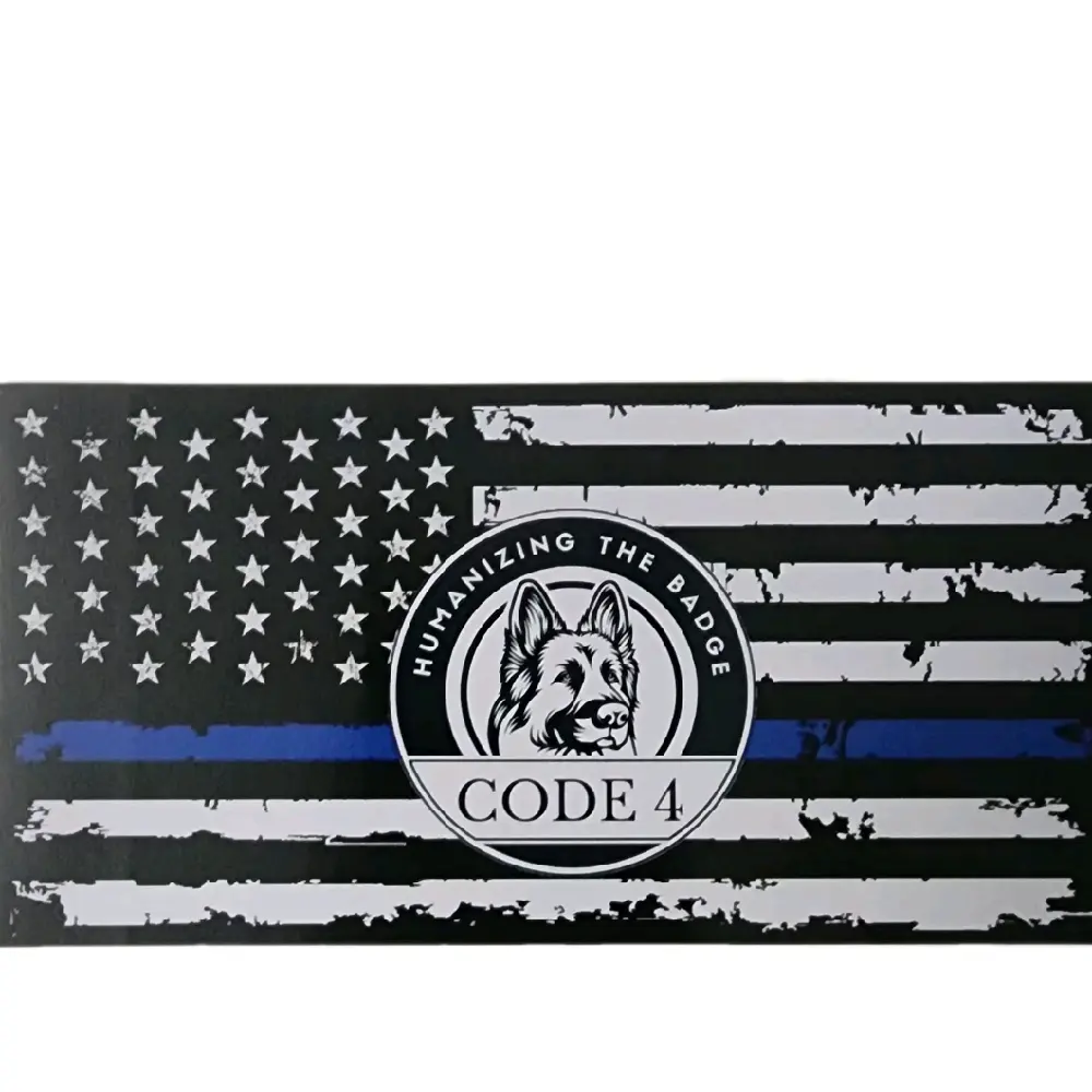 K9 thin blue line sticker