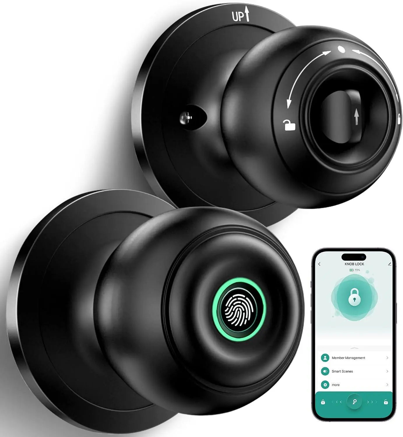 Smart Fingerprint Door Lock | Keyless Entry with App Control KLLOQUE