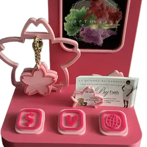 NFC Business Stand & Keychain Combo Tap to Share Instantly!