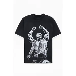 PacSun Men's WWE Stone Cold Reigns T-Shirt - Multicolor