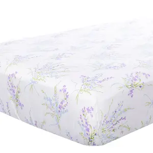Lilac Crib Sheet