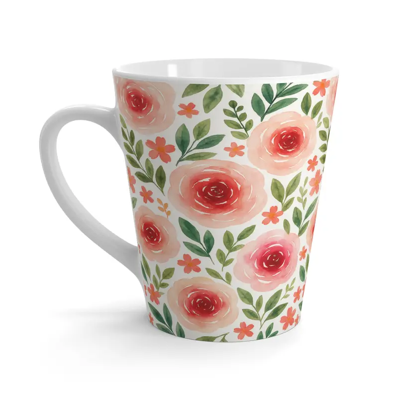 Floral Patterned Coffee Mug, Cute Tea Cup Gift, Botanical Drinkware,  Elegant Floral Home Decor, Vintage Inspired Mugs, Perfect for [...] -  TikTok Shop