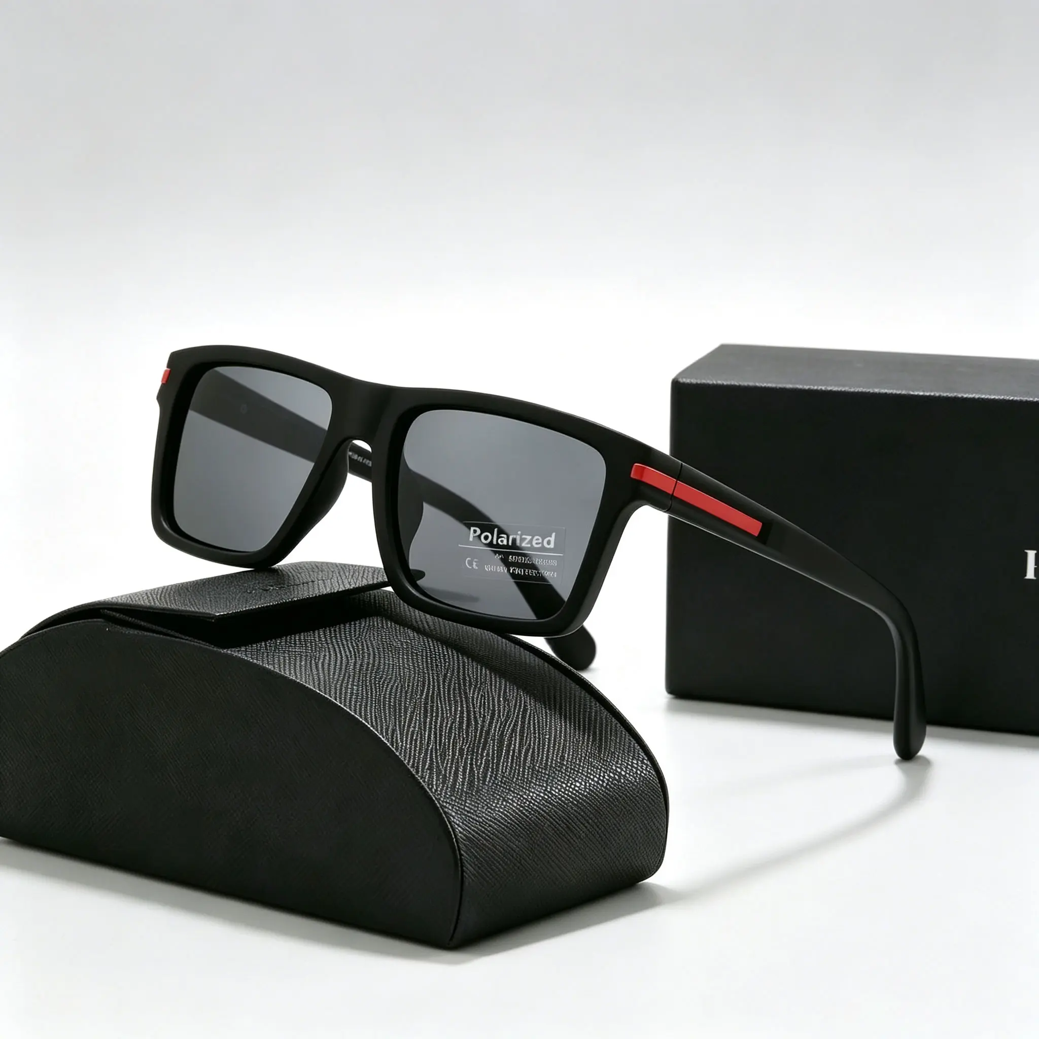 Polarized glasses, Matte,Men's sunglasses,Unisex,classic square sunglass,everyday outdoor activity sport glass,hiking,polarized eyewear,gafas desolpolarizadas
