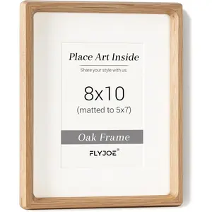 8x10 picture frame usasourced natural cherry wood photo frame with tempered glass handcrafted rounded corner 8 x 10 wooden frame matted to 5x7 photos wall or tabletop display