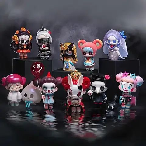 Kasa Not a Villain Series Anime Blind Box - Random Single Box (1 pcs) PVC Figure, 1:108 Hidden Chance 1:108 Rare Pull Gift-Ready Fun Desktop Ornament for Halloween Gifts