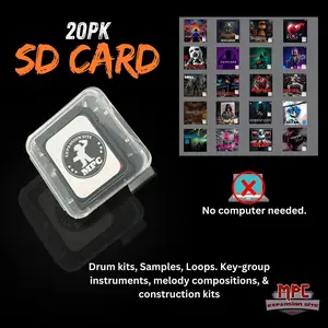 Mpc Expansion SD Card '20pk Bundle' by Invious