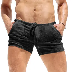 Men's 3 Inch Running Shorts - Quick Dry Workout Shorts with Tie-Front, Low Waist Athletic Shorts for Summer Workout Shorts Thin Underpants S-XXXL