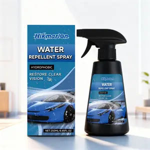 Water Repellent Spray Hydrophobic Coating for Car Multi Surface Protection Restores Clear Vision on Windshield Windows Easy Apply 250ml 8.45 fl oz