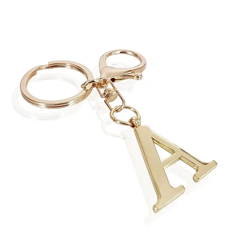 Fashion Initial Keychain, Elegant Letter Key Ring, Cute Monogram Key Holder for Women, Mom Gift, Backpack Car Key Accessory, Trendy Cute Keychain, Fashionable Alloy Keychain, Stylish Keychain, Stylish Keyring, Keyrings For Keys