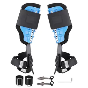 Tree Climbing Spikes, Height-Adjustable Climbing Gear With Straps & Padding Cushion, 350 Lbs Load Capacity, Heavy-Duty Steel Climb Spurs Arborist Equipment For Fruit Picking And Hunting