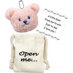 Pocket Bear Hug Positivity  Long Distance Couple Memorial  for Him/Her ()