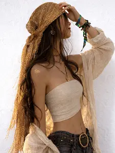 Women's Fringe Hollow Triangle Scarf, Elegant Headscarf for Stylish, Perfect Accessory for Daily Wear