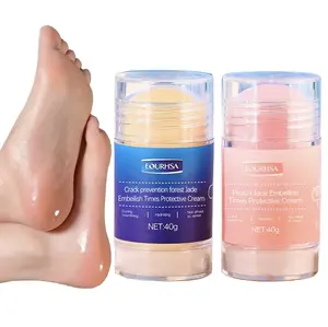 【Buy 1 Get 1 Free】Anti Crack Foot Care Cream, Anti Dry Cracked Hand and Foot Cream, Moisturizing and Softening Foot Cream. Suitable for Dry and Cracked Feet. Removes Dead Skin and Makes Feet Smoother and Softer.