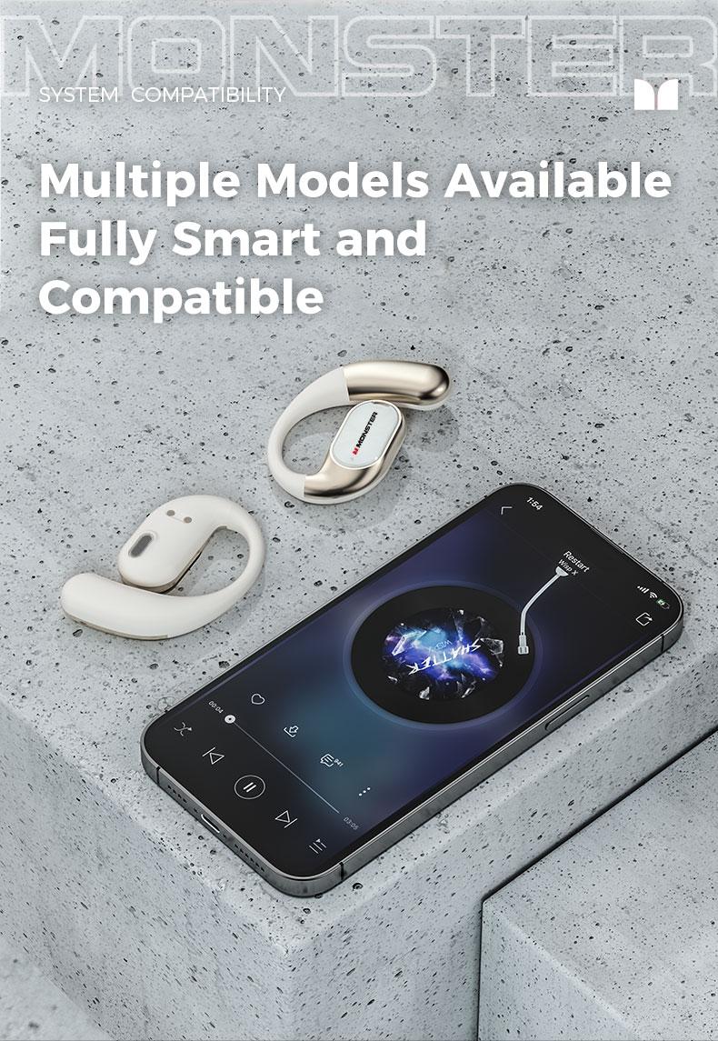 Monster Ear Buds - Headphones Bluetooth with Dual-Fold Design, Noise Isolation - 145H Playtime Wireless Earbuds Bluetooth 6.0, IPX5 Waterproof & Sweatproof Wireless Headphones, Headset Ideal Traveling Gadgets & Electronic Gifts for Men and Women Monster Ear Buds - Headphones Bluetooth with Dual-Fold Design, Noise Isolation - 145H Playtime Wireless Earbuds Bluetooth 6.0, IPX5 Waterproof & Sweatproof Wireless Headphones, Headset Ideal Traveling Gadgets & Electronic Gifts for Men and Women