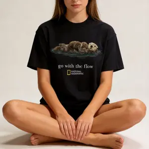 National Geographic Unisex Short Sleeve T Shirt Style Prints Gift Fit Casual Comfortable Soft Lightweight Trendy Summer Top for Everyday Statement Wear Men Women torrid