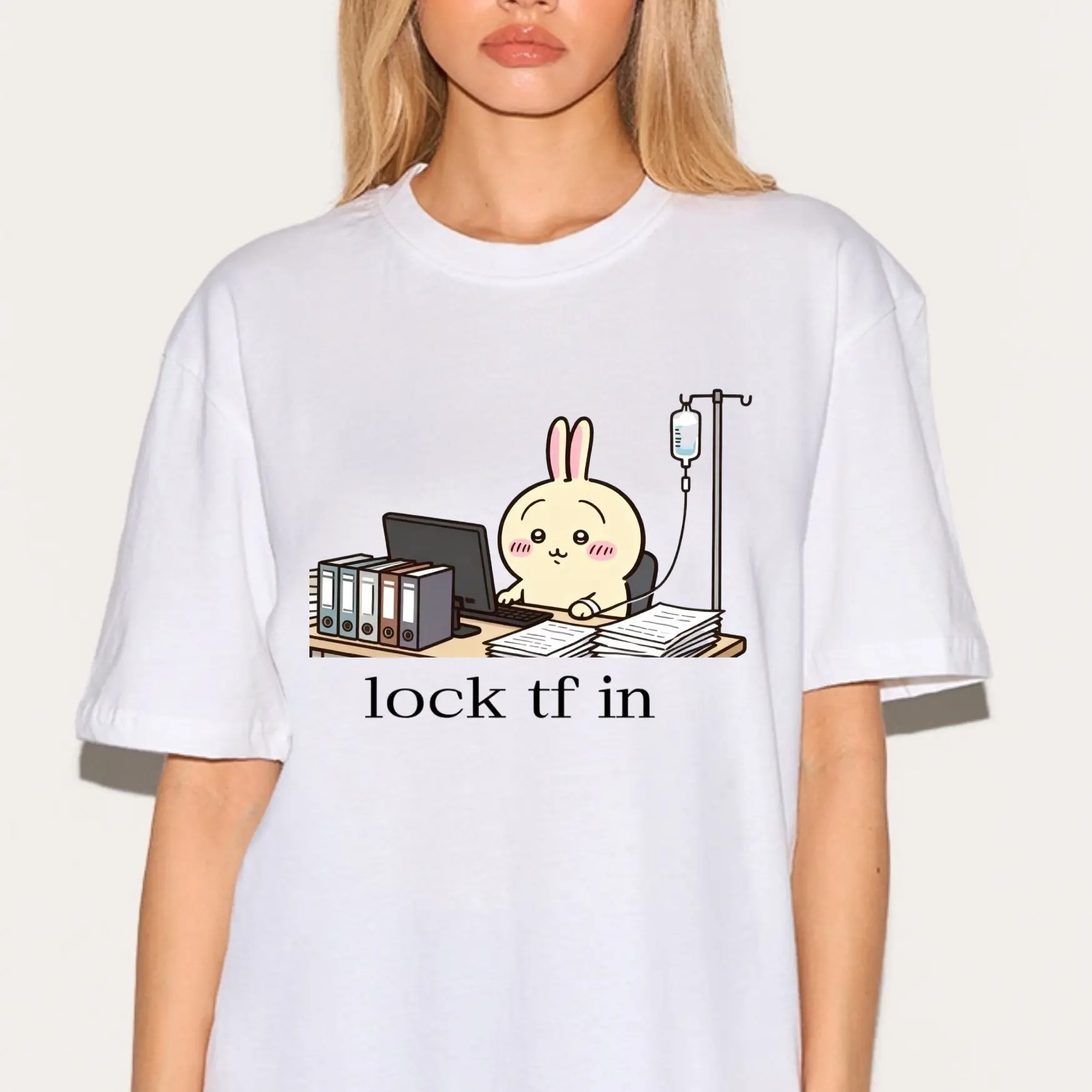 Funny Usagi Meme Shirt, Cute Japanese Anime Manga Inspired Shirt