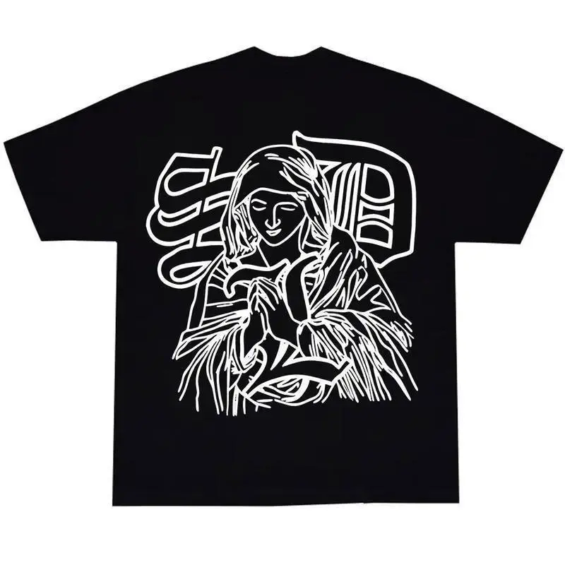 SDL Streetwear T-Shirt, “Nothing Personal” Chicanos Gangster Style Tee, SDL2 Virgen Graphic Top, Unisex Menswear Stylish Fantasy Shirt