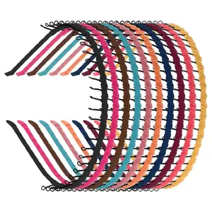 10 count Unisex Metal Hairband  Comb Hair Hoop Headband Hair Accessories