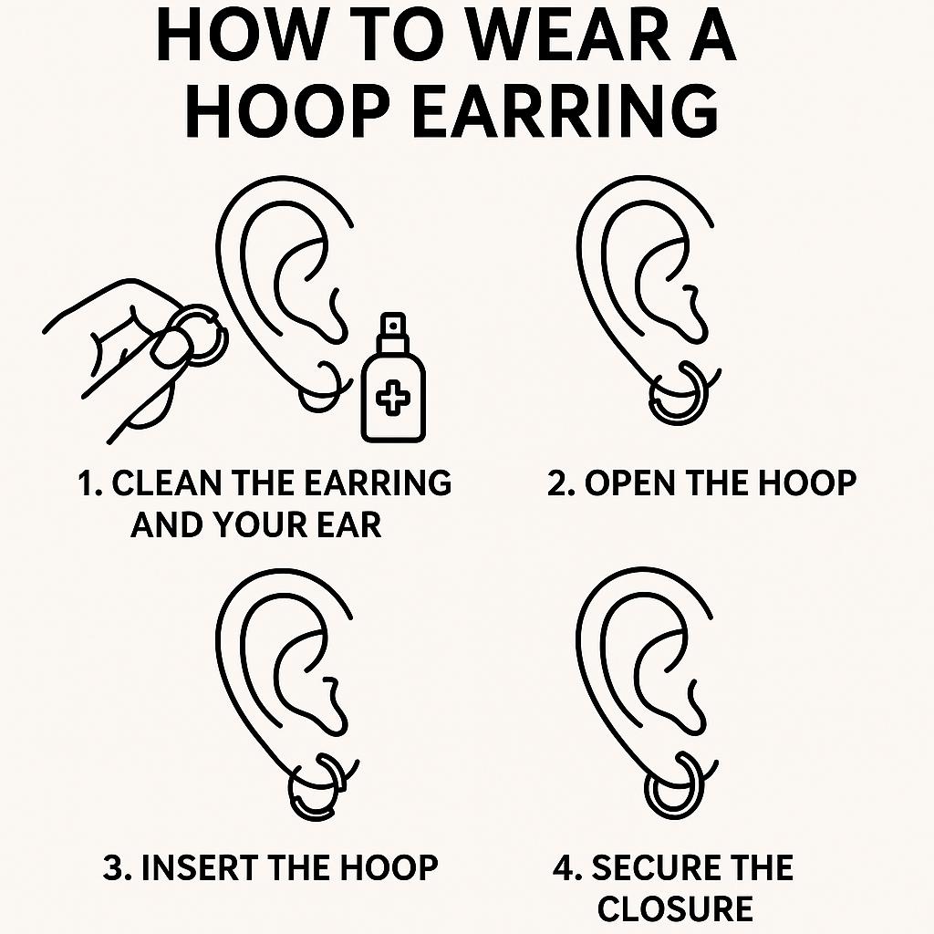 Oufer Stainless Steel Spike Hoop Earrings - 2 PCS, Hook Style, Unisex Casual Accessory, Gothic Look, Easy Wear, Witchy Jewelry, Trendy for Men & Women, 20G/0.8mm, 9mm Inner Diameter