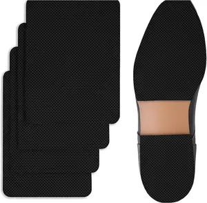 Non-Slip Shoe Pads for Bottom of Shoes, Self-Adhesive Sole Protectors for Heels & Flats, Anti-Skid Shoe Grips Stickers (6in * 4 in)
