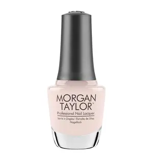 Morgan Taylor In The Nude - Light Sheer Nude Professional Lacquer, Vibrant, Chip-Resistant, Fast-Drying, Long-Lasting, High-Shine, Perfect for Manicures & Pedicure, 15mL.