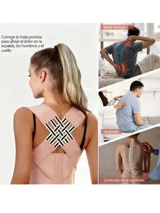 Posture Corrector for Women and Men,Adjustable ShoulderStraightener,Back Support Brace,Upper Spine scoliosis,hunchback,Hunchback Aligner,Posture Straps