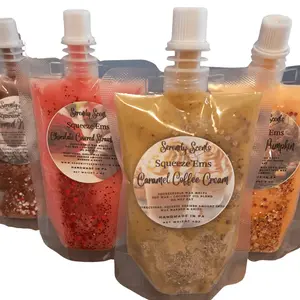 Squeezable Wax Melts - Made with Soy Wax and Coconut Oil, Available in 4oz - Candle Aroma Fragrance