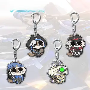 Overwatch Keychain – Anime Cosplay Character Charm Pendant, Unisex Bag Accessory, Fan Merchandise, Collectible Gift