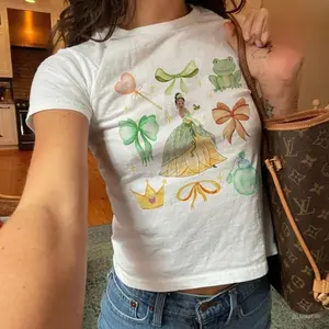 [Sale up to 40%]+[Freeship] Princess Birthday Girl Shirt, Cinderella Rapunzel, Coquette Bows Princess Baby Tee