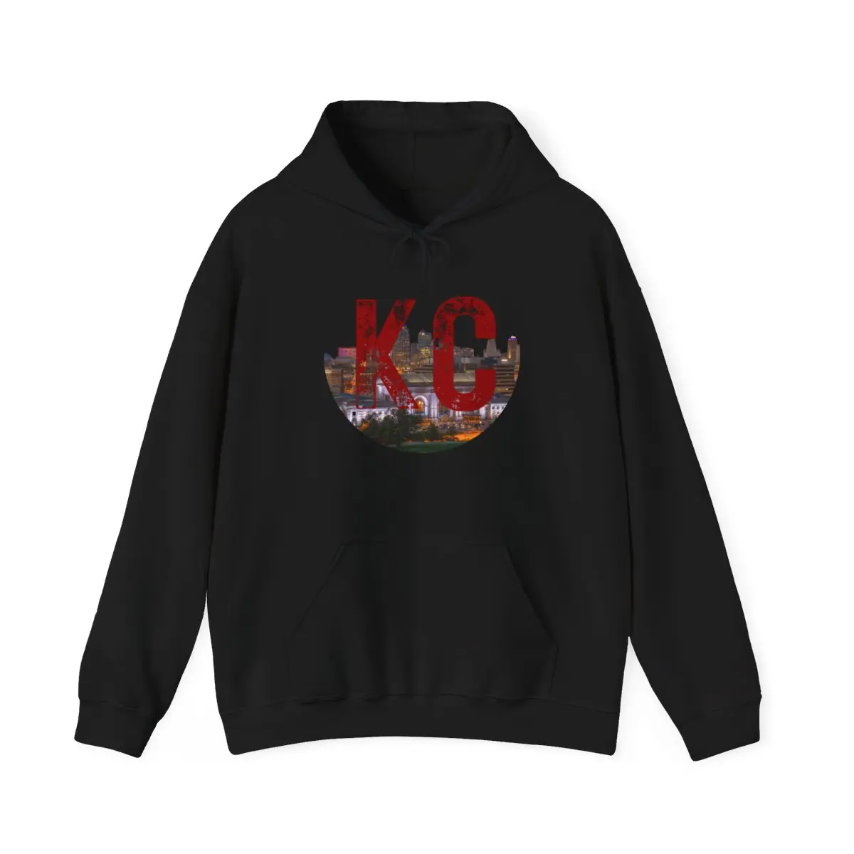 KC Kansas City Scape Hoodie Unisex Heavy Blend Hooded Sweatshirt