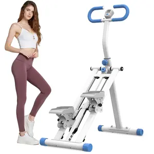 Deep Squat Machine, Adjustable Glutes workout for Home Gym Workout Training, Sit Up Machine for Abs and Muscle Building, Abdominal bench, Push Up Fitness Equipment, TikTokShopBlackFriday Compact Stair Stepper Resistance Arm Exercise Station