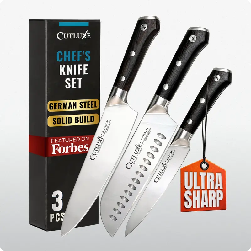 Chef Knife Set 3-Piece