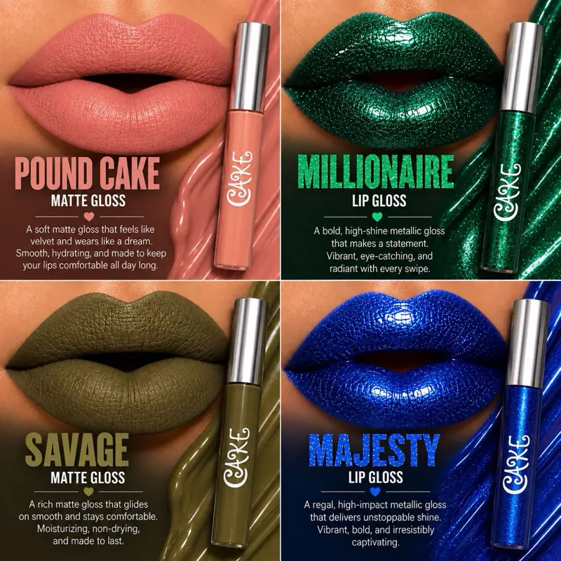 LIQUID LIPSTICKS - Metallics & Mattes