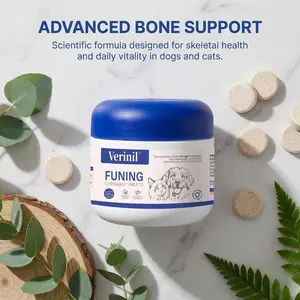 200g Pet Joint & Bone Chewable Tablets | Funing Formula for Dogs & Cats