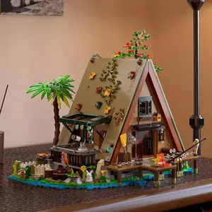 1486PCS / Forest House Building Blocks with Tree Cabin Display Bricks Set Kit for Nature Lovers Adults Kids