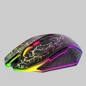 Bluetooth 5.2 Mouse RGB 2.4G Wireless Mouse Dual-Mode Gaming Mouse 6 Buttons Silent Mouse For MacBook Tablet Laptops Computer