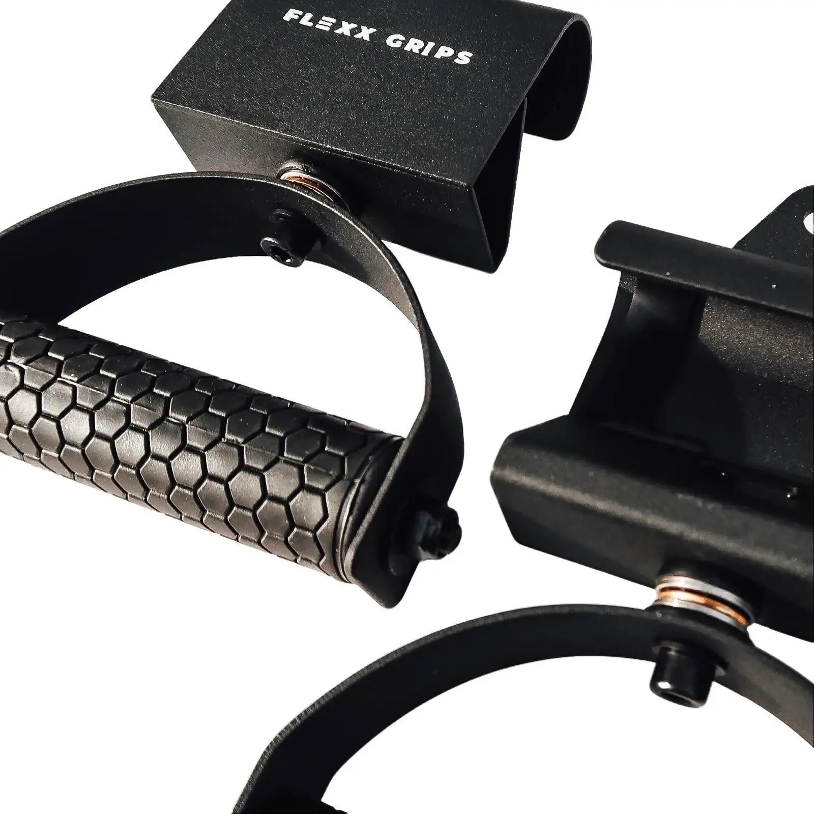 Flexx Grips Rotating Exercise Handles for Better Workout - High-Strength Steel Handles for Hand Strengtheners Flexx Grips Rotating Exercise Handles for Better Workout - High-Strength Steel Handles for Hand Strengtheners