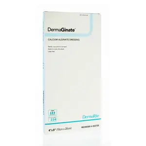 Dermaginate Calcium Alginate Wound Dressing, 4" X 8"