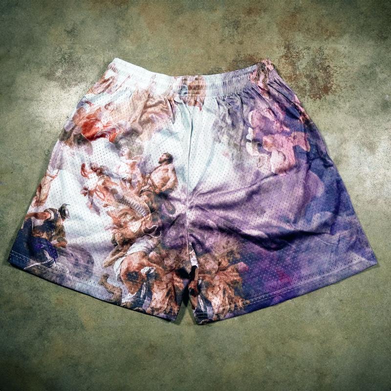 Heavenly Haze Mesh Shorts