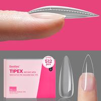 512Pcs Long Stiletto（NO GLUE&Lamp）