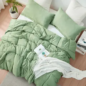 Hot Days Cool Nights - Coma Inducer Oversized Comforter Set - Green Eyes