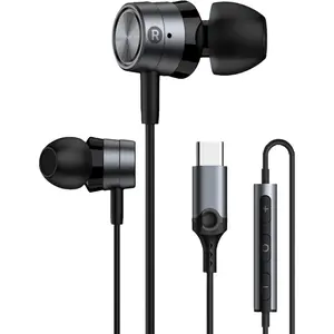 USB C Headphones,iPhone Headphones Wired,USB C Earbuds,Wired Headphones for iPhone 15 Pro Max Plus, Earphone for Samsung Galaxy Phones, for iPad Pro,Google Pixel 8 Pro 7